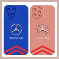 Luxury Sports Car Mercedes Benz Logo Phone Case Soft Silicone For iPhone 15 14 Pro Max 11 12 13 Mini 8 Plus X XR XS SE2020 Cover
