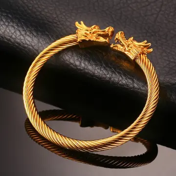 Dragon bracelet deals gold