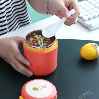 The New Stainless Steel Thermal Insulation Soup Cup Sealed Leak-proof Cup Personalized Soup Pot Cup Multifunctional Gift