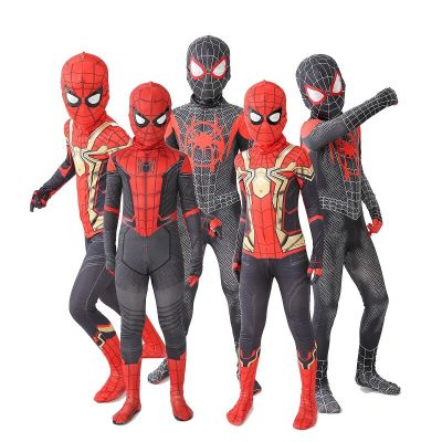 Spiderman Costume 3D Superhero Bodysuit For Kids spiderman Adult Spandex Zentai Halloween Party spiderman cosplay Jumpsuit