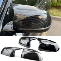 For BMW X3 X4 X5 X6 2014 2015 2016 2017 2018 Rear View Side Mirror Cover F25 F26 F15 F16 Carbon fiber pattern Accessories