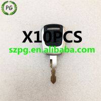 ‘；【-【 10PCS R-9 Key 21Q4-00090 Ignition Switch Key With Grey Color For Hyundai Excavator