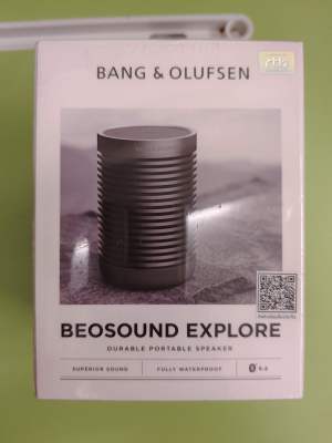 Bang &amp; Olufsen (B&amp;O) Beosound Explore ลำโพงบลูทูธ Portable Bluetooth Speakers ลำโพงพกพา แคมป์ปิ้ง กันน้ำ IP67