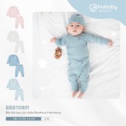 Bộ dài tay cài chéo sợi tre sơ sinh Twinkle - Bambus BBB110801 Bu