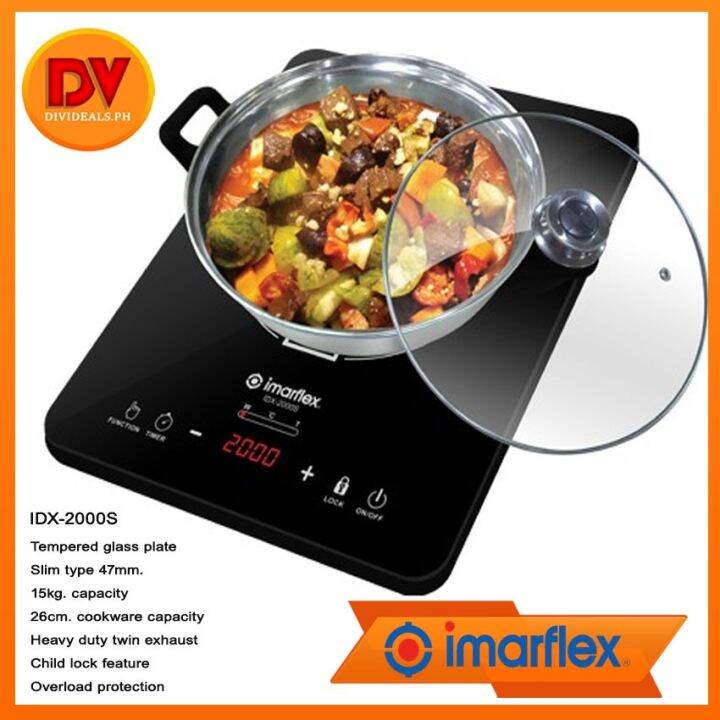 【jArSMEp7】Intelligent Induction Cooker Imarflex IDX2000S Induction