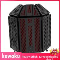 Kowaku ไมโครโฟนหน้าจอแยก3ประตู Professional สำหรับ Condenser Mic Studio