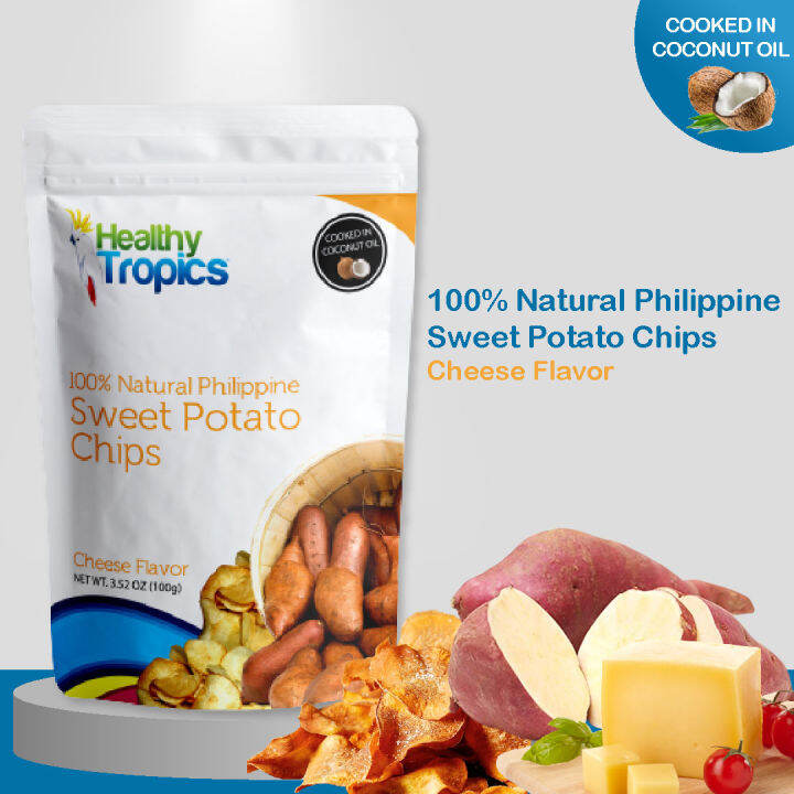 Healthy Tropics Natural Philippines Sweet Potato Chips (Cheese Flavor
