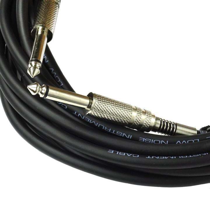 carlsbro-สายแจ็คกีตาร์-ยาว-3-เมตร-หัวโลหะ-รุ่น-bc328-3m-3m-guitar-cable-สายแจ็คกีตาร์-3m