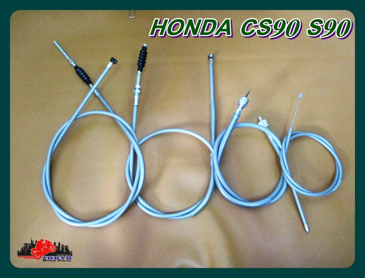 honda-cs90-s90-cable-set-throttle-amp-speedo-amp-front-brake-amp-clutch-high-quality-สายเร่ง-สายไมล์-สายเบรคหน้า-สายคลัช