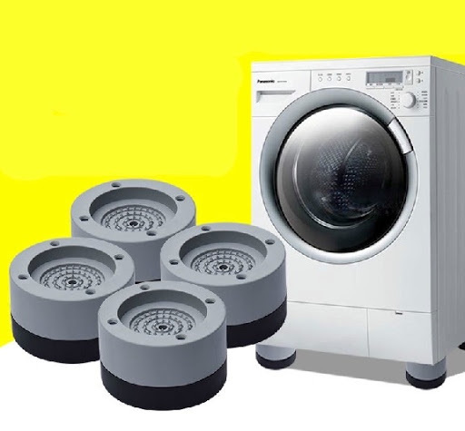 Sét 4 cái đế kê chân máy giặt chống rung silicon cao cấp - ảnh sản phẩm 2
