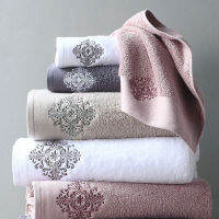 New Luxury Embroidery Bath Towels Bathroom 140*80 cm Large Soft Cover Ho For Home Blanket Decoration Terry Wedding Gift