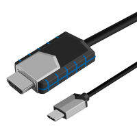 4K Full HD Type-C to HDMI-Compatible Cable TC03 Instant Projection Connect Cell Phone to TVGPS Navigation TV Stick