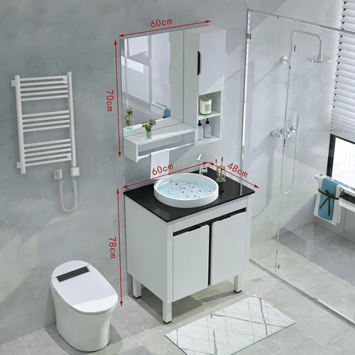 Simple Floortoceiling Bathroom Combination Small Apartment