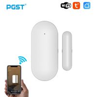 PGST PB69 Tuya Smart Home WiFi Door Sensor App Notification Window Detector Security Protection Alert Security Alarm Household Security Systems Househ