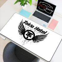 Tokio Hotel Mouse Pad อุปกรณ์เล่นเกมคีย์บอร์ดคอมพิวเตอร์โต๊ะเกมพีซีแผ่นรองเมาส์ตู้ Xxl พรมขนาดใหญ่เมาส์ความเร็ว