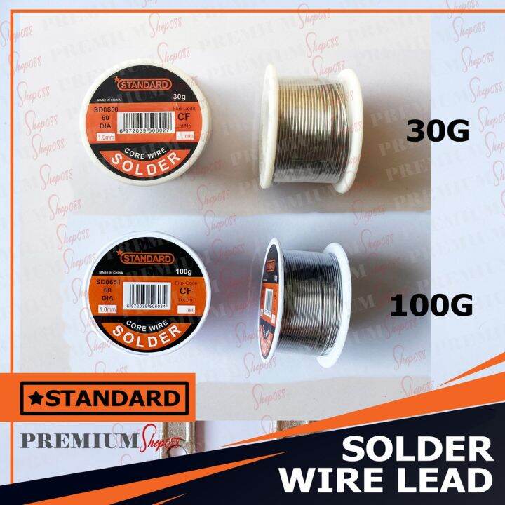 Standard Soldering Iron Lead Solder Core Lead Wire 30G 100G 150g 60 CF