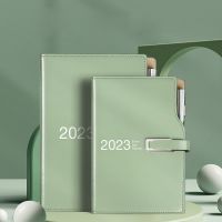 Agenda 2023 Planner Organizer Diary A5 Notebook Daily Journal Stationery Bullet Notepad Calendar Sketchbook Office Note Book