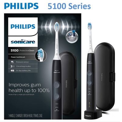 ✷❁✎ Hot Sales Philips Sonicare ProtectiveClean 4100/5100/6100 Gum Health Rechargeable electric toothbrush with pressure sensor