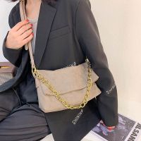 【YF】 Trend Luxury Chain Handbag Fashion Retro Women Shoulder Bags Travel Large Capacity Crossbody Bag for Canvas Pouch