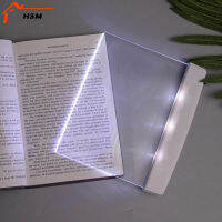 โคมไฟอ่านหนังสือคั่นหนังสือ Led น้ำหนักเบาสำหรับนักเรียนแผงจานแบน Pelindung Mata