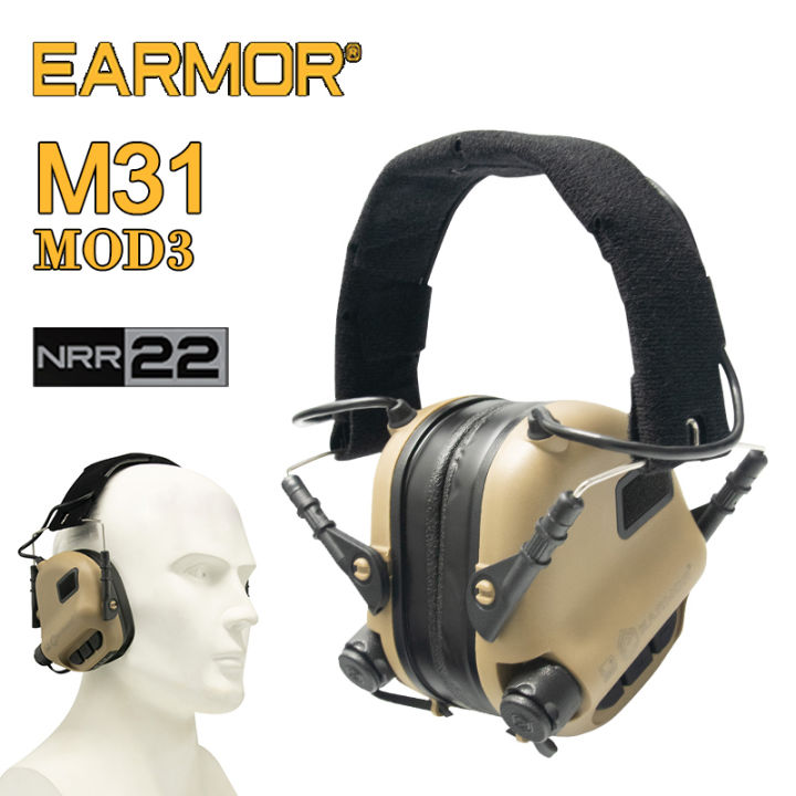 opsmen-ยุทธวิธีหูฟัง-m31-mod3ทหารยิงปิดหูกันหนาวป้องกันการได้ยินอิเล็กทรอนิกส์หูฟังยิงปืน