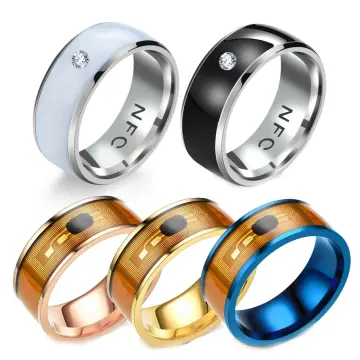 Multifunctional Technology NFC Finger Ring Intelligent Wearable Connect  Smart