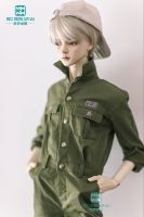 Clothes for doll fits 65-70cmBJD uncle 1/3 BJD doll fashion Military uniform khaki green black