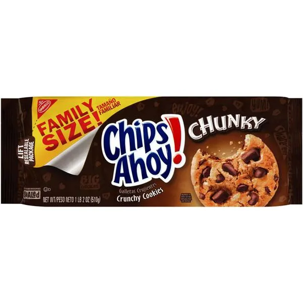 Chips Ahoy! Chunky family size 510g | Lazada PH