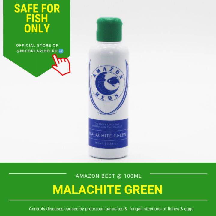 Amazon Best Malachite Green to Control Diseases and Fungus on Fish and