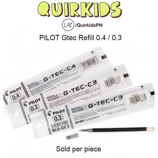 Pilot Gtec Signpen Refill 0.3 0.4 GTec Gtech Pen Lazada PH