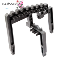 Wellsunny รถยกเพลา ABS สำหรับคลับเหล็ก9ที่ใส่ลูกกอล์ฟเหมาะกับทุกขนาดของกระเป๋าจัดของสีดำ