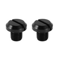 ☃♕ 2Pcs Mirror Blanking Plugs Hole Plugs M10 X1.25 Alloy Pair Fit for HONDA GROM MSX125 YAMAHA FZ07 / FZ1 KAWASAKI Z800