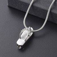 Hot sell Cremation Jewelry for Ashes Flip Flop Urn Necklace for Ashes Jewelry for Women Men