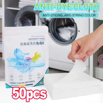 Get Kinbata Anti-stain Laundry Paper Clothes Color Absorption Sheet  Delivered