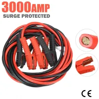 JACK HAMMER BOOSTER CABLE 2000AMP JUMPER LEADS SURGE PROTECTED CAR BOOSTER CABLE
