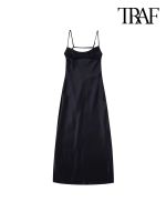 【CC】 Fashion Cut Out Backless Metal Thin Straps Female Dresses Vestidos Mujer