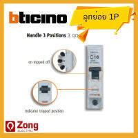 Bticino ลูกเซอร์กิตเบรกเกอร์ ชนิด 1 Pole 6kA เบรกเกอร์สำหรับตู้ คอนซูเมอร์ ตู้โหลดเซนเตอร์ 1เฟส ของแท้!! Plug in BTP1C10 BTP1C16 BTP1C20 BTP1C32 BTP1C50 BTP1C63