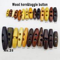 HOT 15PCS 20MM 60MM Horn Toggle Sewing Garment Accessory Coat WHB-094