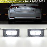 ป้ายทะเบียน LED 12V กันน้ำไฟสำหรับโตโยต้า Corolla 2019 2020 2021