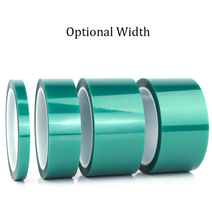 33-meters-roll-green-pet-film-tape-high-temperature-heat-resistant-pcb-solder-smt-plating-shield-insulation-protection