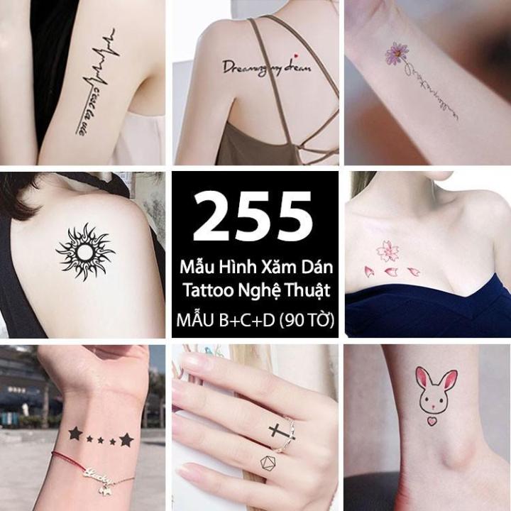 Hình xăm dán Dreamcatcher X201  Candyshop88 chuyên quà tặng hộp quà quà  tặng trang sức hình xăm dán tattoo