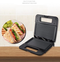 Sandwich Maker เครื่องทำแซนด์วิช Electrolux เครื่องทำแซนวิชอาหารเช้าอัตโนมัติ Non-Stick Pan เครื่องทำขนมปังอาหารเช้า สองด้านควบคุมอุณหภูมิ Toaster Panini Press Grill - Sandwich Maker Non-stick Plates