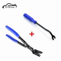 Remover Removal Puller Pry Tool Car Door Panel Trim Upholstery Retaining Tweezer Clip Plier Tool Hand Tool