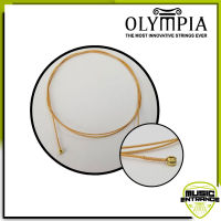 Olympia สายกีต้าร์ปลีก เปลือย โปร่ง Phosphor Bronze เบอร์ 47