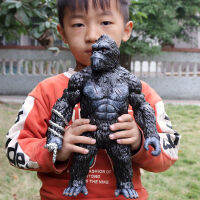 2023ขนาดใหญ่ขนาด31ซม.Godzilla Vs คิงคองรูป Monster Skull Island Pvc ตุ๊กตาขยับแขนขาได้ของเล่น Gorilla