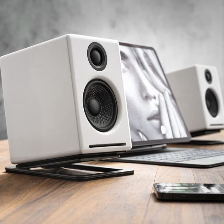 desktop-speaker-stand-metal-audio-bracket-tabletop-holder-for-kantos-yu4-active-speaker-amp-similar-size-speaker