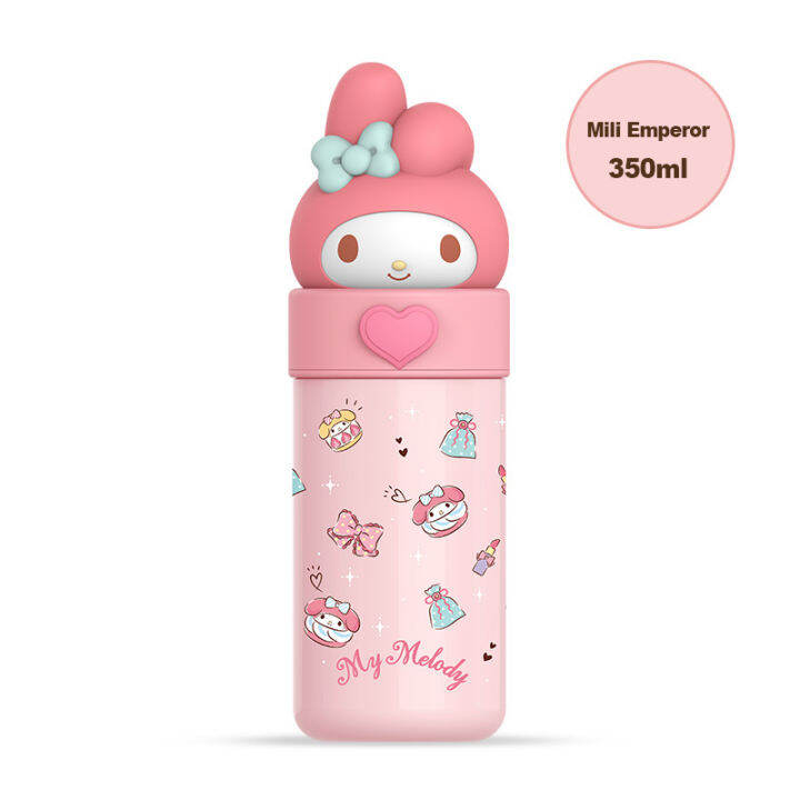 zakka-ตุ๊กตาถ้วยน้ำร้อนตัวการ์ตูนแสนน่ารักขนาด350มล-ของขวัญถ้วยน้ำสำหรับเด็ก