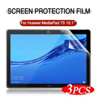 【ขวดอิเล็กทรอนิกส์】3ชิ้นปกป้องหน้าจอสำหรับนุ่มสัตว์เลี้ยง Huawei MediaPad T5 10.1 AGS2-W09แท็บเล็ต AGS2-W19ฟิล์มป้องกัน AGS2 L09