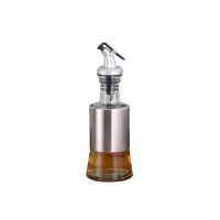 Cylinder Seasoning Cooking Bottle Pointed Mouth Stainless Steel Spice Jars Large Capacity Cruet Condiment Soy Sauce Sesame Oil C