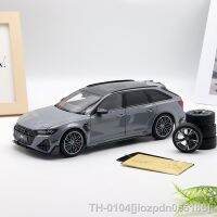 ❣ jiozpdn055186 1/18 liga rs6 c8 abt wagon 2020 diecast modelo carro limitado 599 extra 4 rodas hobby simulação meninos presente coleção